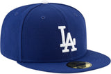 Gorra de los Dodgers de Los Ángeles, New Era, 59FIFTY, azul