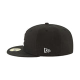 Gorra de los Chicago White Sox, New Era, 59FIFTY, negra.