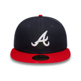 Gorra de los Atlanta Braves, New Era, 59FIFTY, multicolor