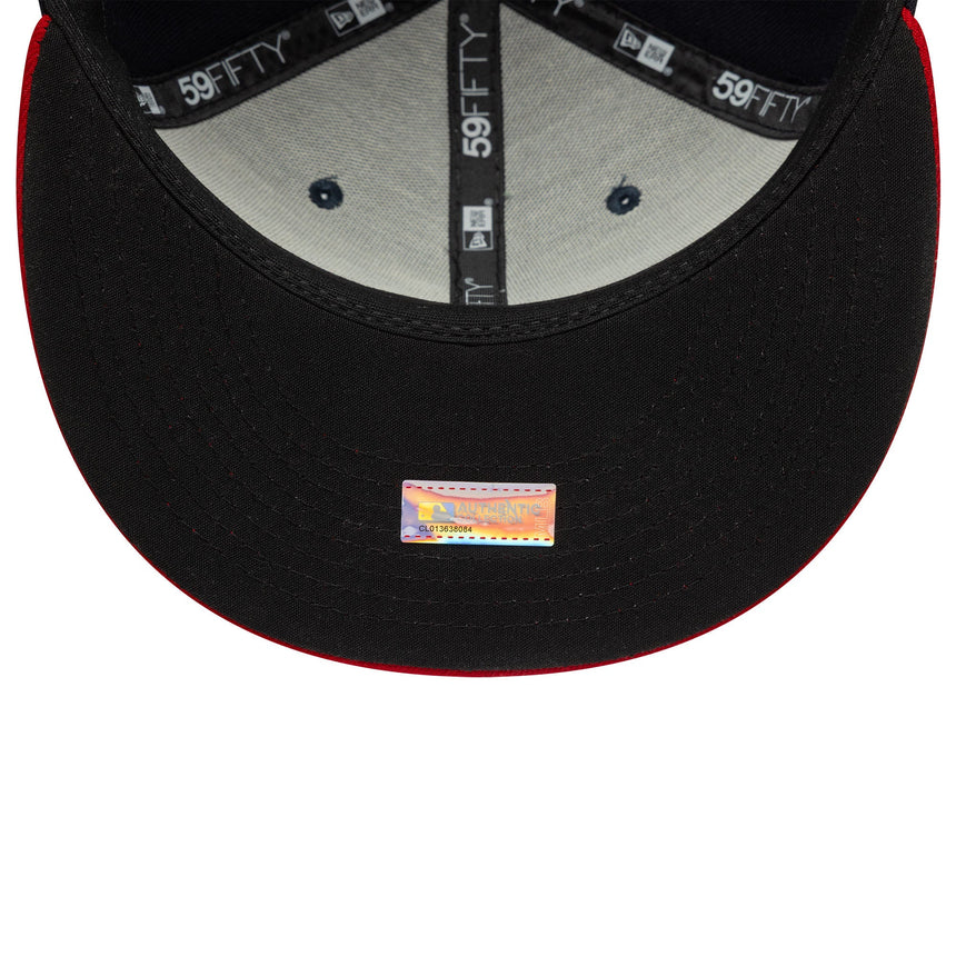 Gorra de los Atlanta Braves, New Era, 59FIFTY, multicolor