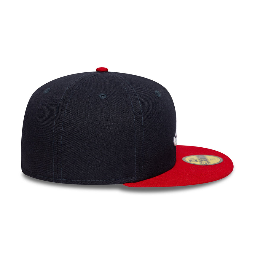 Gorra de los Atlanta Braves, New Era, 59FIFTY, multicolor