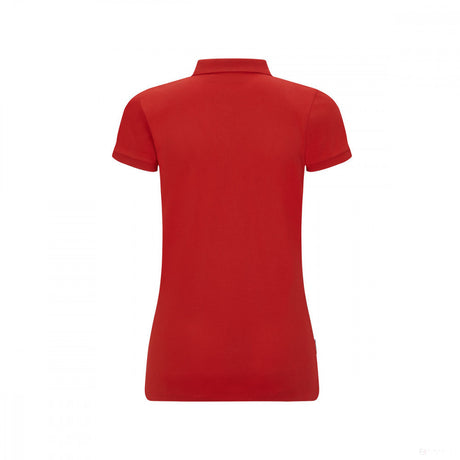 Camiseta de mujer con cuello, Ferrari Classic, Rojo, 2020 - FansBRANDS®