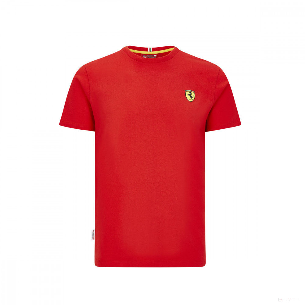 Camiseta para hombre, Ferrari Shield, Rojo, 2020