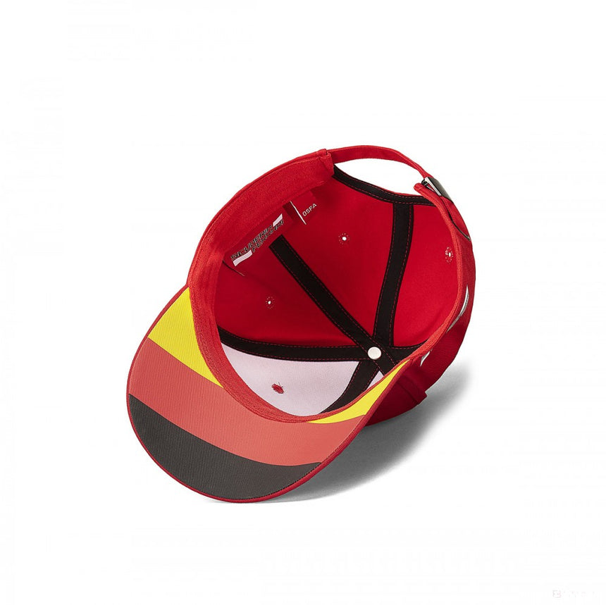 Gorra de beisbol, Ferrari Sebastian Vettel, SEB5, Unisex, Rojo, 2019 - FansBRANDS®