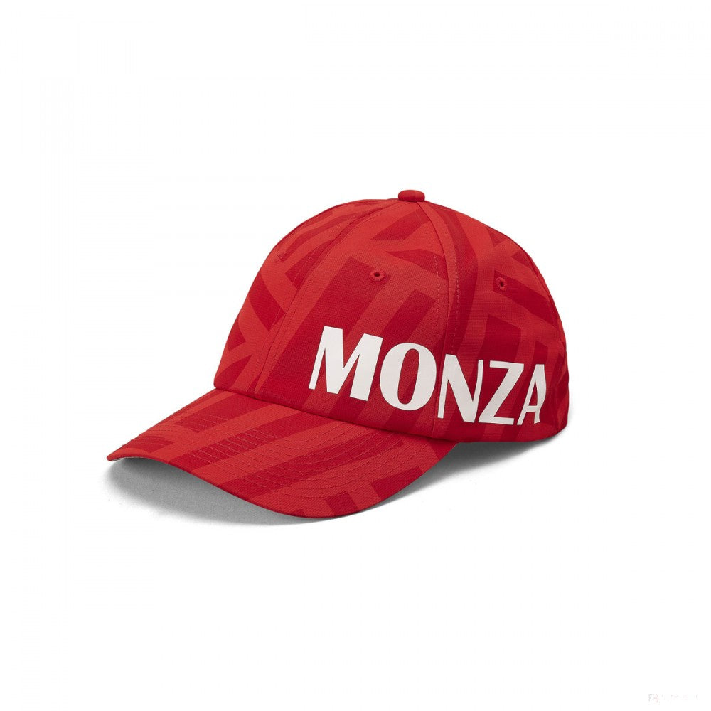Gorra de beisbol, Ferrari Monza, Unisex, Rojo, 2019 - FansBRANDS®