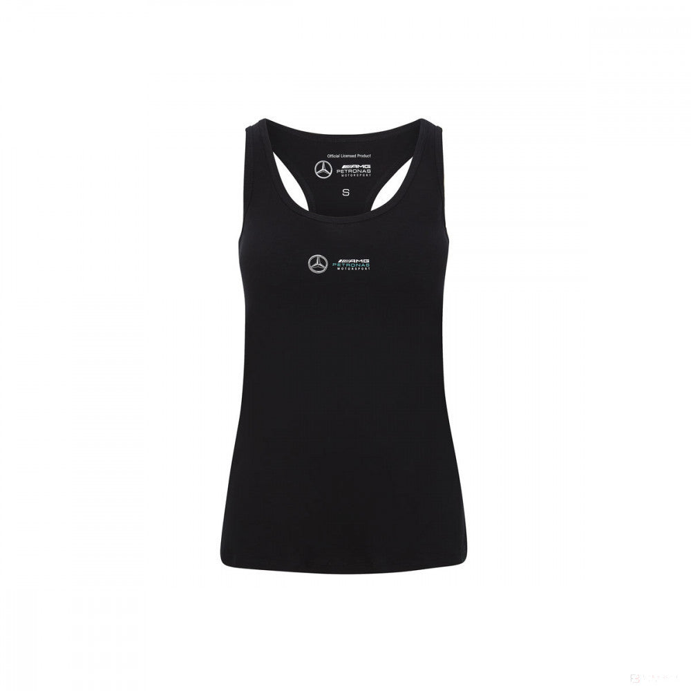 Top de Mujer Mercedes, Logo, Negro, 2020