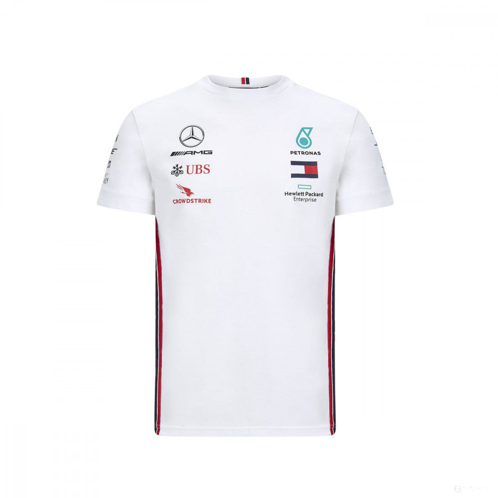 Camiseta para hombre, Mercedes, Blanco, 2020