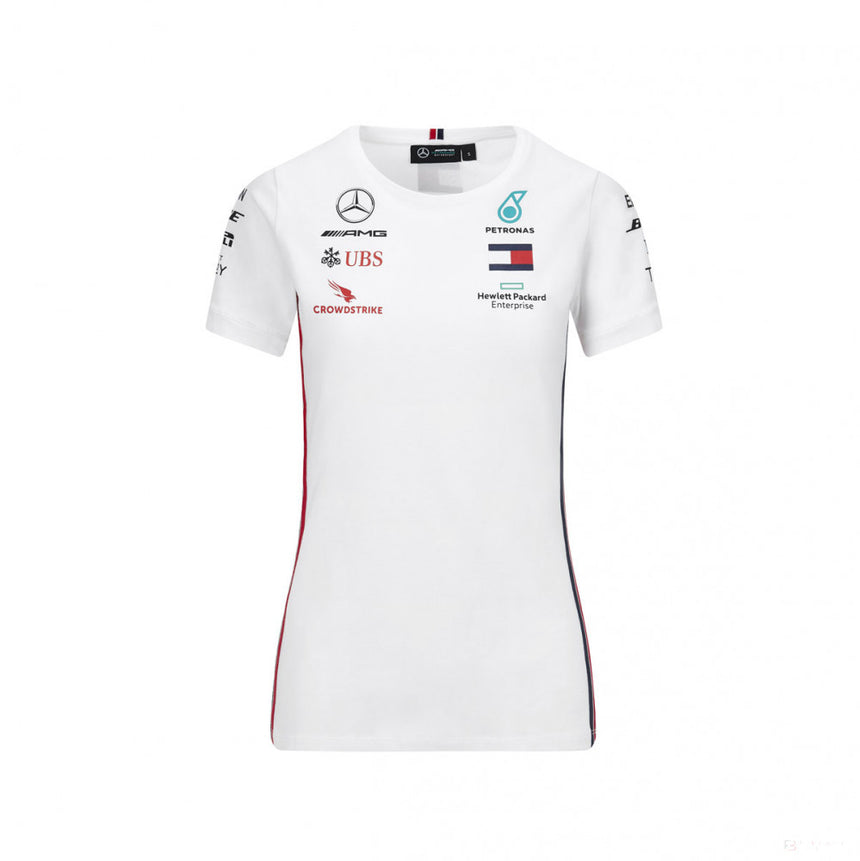 Camiseta de Mujer, Mercedes, Blanco, 2020 - FansBRANDS®