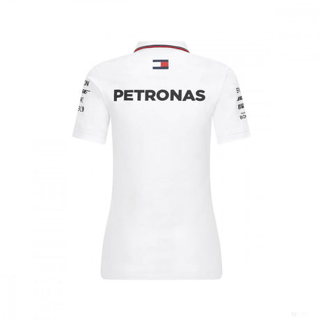Camiseta de mujer con cuello, Mercedes, Blanco, 2020 - FansBRANDS®