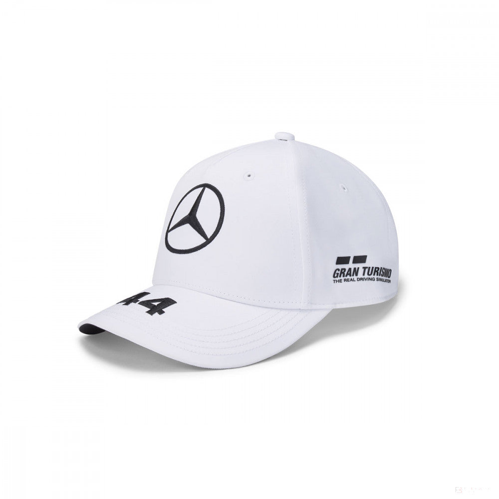 Gorra de beisbol Mercedes Lewis Hamilton, Hombre, Blanco, 2020