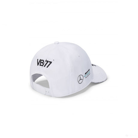 Gorra de beisbol Mercedes Valtteri Bottas, Hombre, Blanco, 2020
