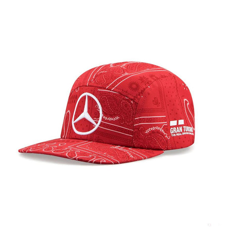 Gorra de beisbol Mercedes Lewis Hamilton - British GP, Unisex, Rojo, 2020 - FansBRANDS®
