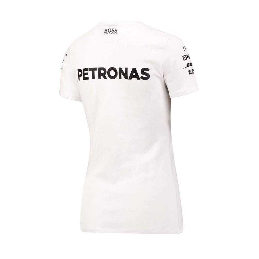 Camiseta de Mujer, Mercedes, Blanco, 2017 - FansBRANDS®