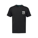 Camiseta para hombre Mercedes Valtteri Bottas, Valtteri 77, Negro, 2018 - FansBRANDS®
