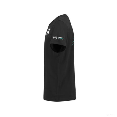 Camiseta infantil Mercedes Lewis Hamilton, Negro, 2018 - FansBRANDS®