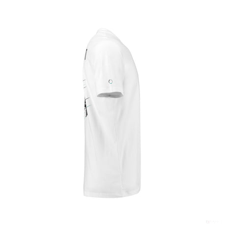 Camiseta infantil Mercedes Lewis Hamilton, Blanco, 2018 - FansBRANDS®