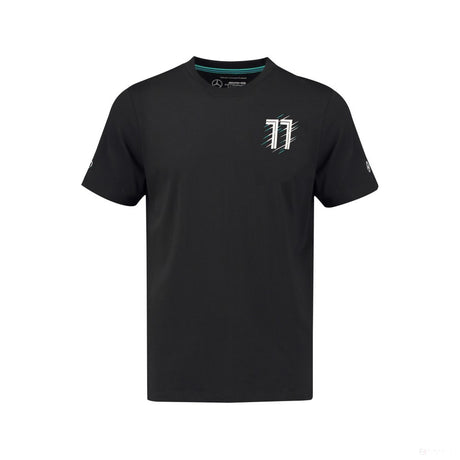 Camiseta infantil Mercedes Valtteri Bottas, Negro, 2018 - FansBRANDS®