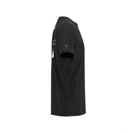 Camiseta infantil Mercedes Valtteri Bottas, Negro, 2018 - FansBRANDS®