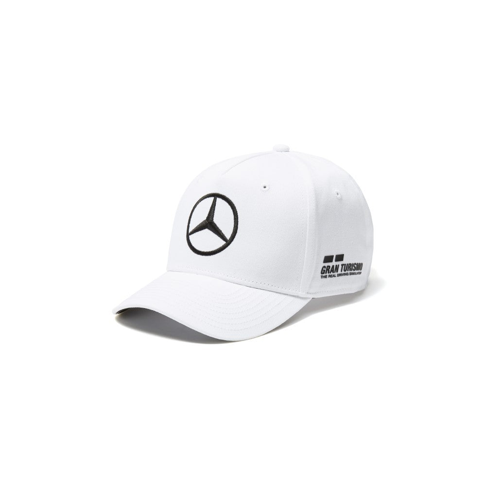 Gorra de beisbol Mercedes Lewis Hamilton, Unisex, Blanco, 2017