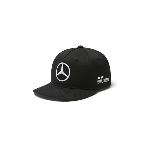 Gorra de ala plana Mercedes Lewis Hamilton, Unisex, Negro, 2018 - FansBRANDS®