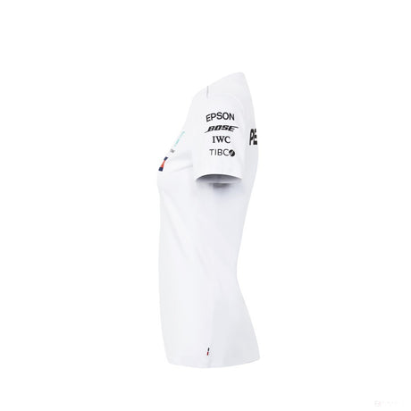 Camiseta de Mujer, Mercedes Team, Blanco, 2018 - FansBRANDS®