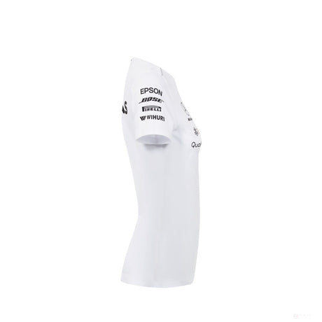Camiseta de Mujer, Mercedes Team, Blanco, 2018 - FansBRANDS®