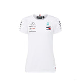Camiseta de Mujer, Mercedes Team, Blanco, 2018