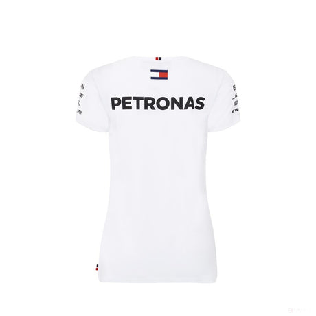 Camiseta de Mujer, Mercedes Team, Blanco, 2018 - FansBRANDS®