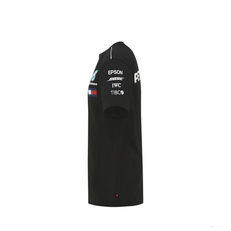 Camiseta infantil, Mercedes Team, Negro, 2018 - FansBRANDS®