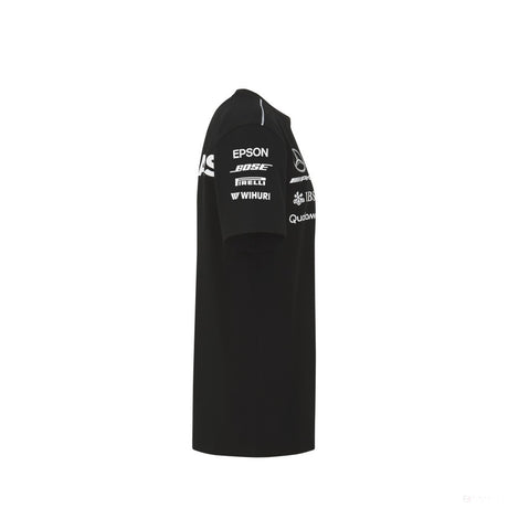Camiseta infantil, Mercedes Team, Negro, 2018 - FansBRANDS®