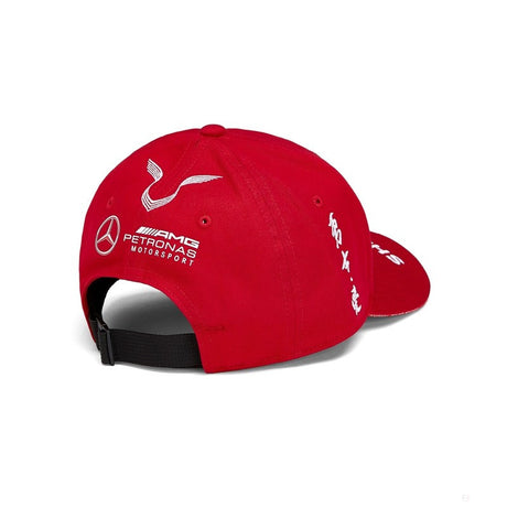 Gorra de niño Baseball Mercedes Lewis Hamilton - Chinese GP, Unisex, Rojo, 2019 - FansBRANDS®