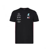 Camiseta para hombre, Mercedes, Negro, 2019