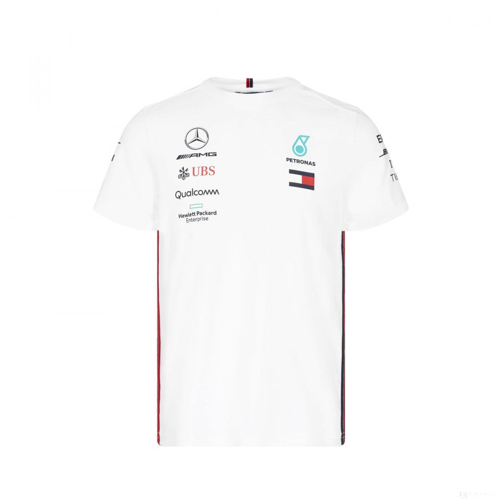 Camiseta para hombre, Mercedes, Blanco, 2019