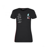 Camiseta de Mujer, Mercedes, Negro, 2019 - FansBRANDS®