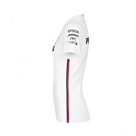 Camiseta de Mujer, Mercedes, Blanco, 2019 - FansBRANDS®