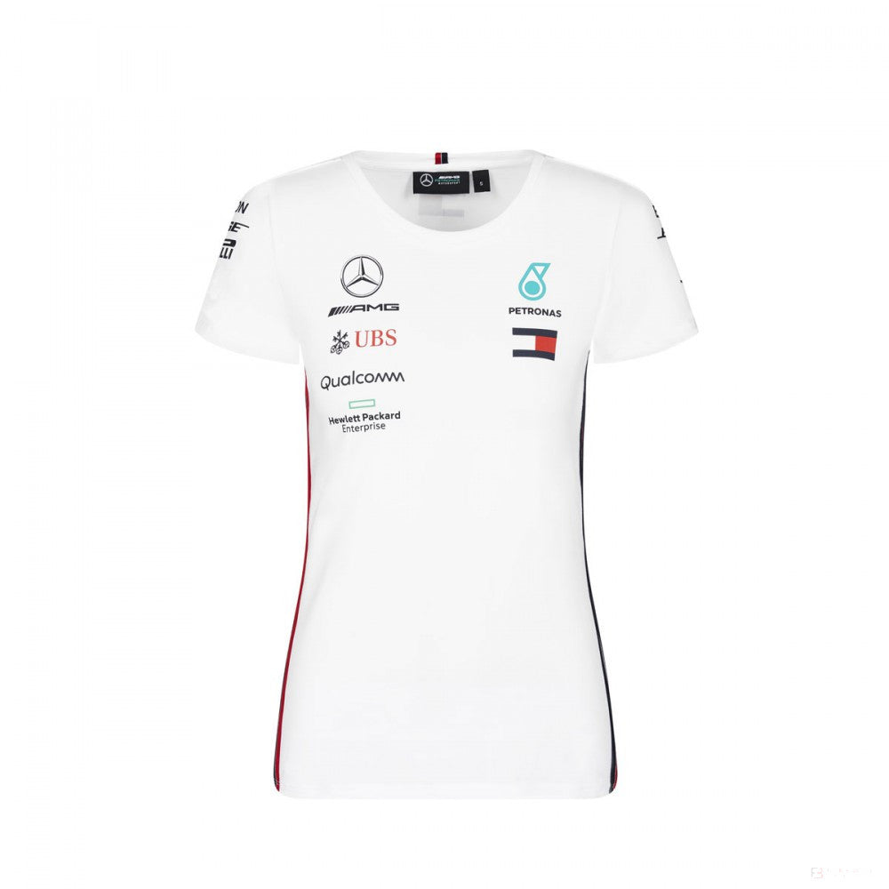 Camiseta de Mujer, Mercedes, Blanco, 2019