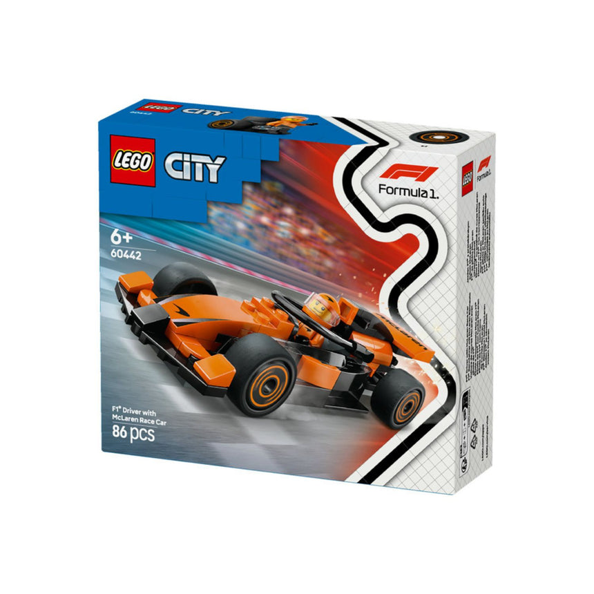 McLaren, F1 LEGO® City 60442, coche de carreras con piloto 🔥