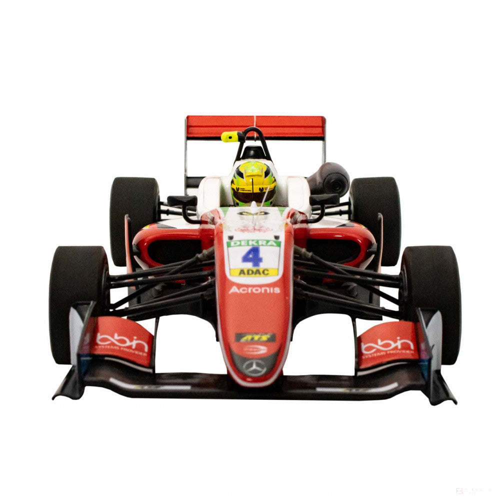 Auto modelo, Mick Schumacher Dallara Mercedes F317 Prema Racing Formula 3, 1:18, Blanco, 2018 - FansBRANDS®