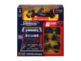 Red Bull Racing maqueta, pase de pit, bburago, 1:43, Max Verstappen, #1, RB19