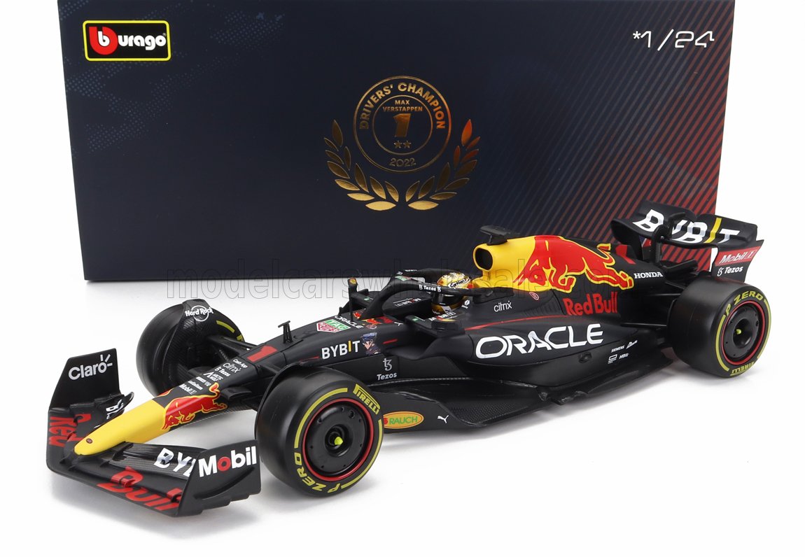 Red Bull Racing RB19 modelo de coche, bburago, 1:24, Max Verstappen #1, 2022