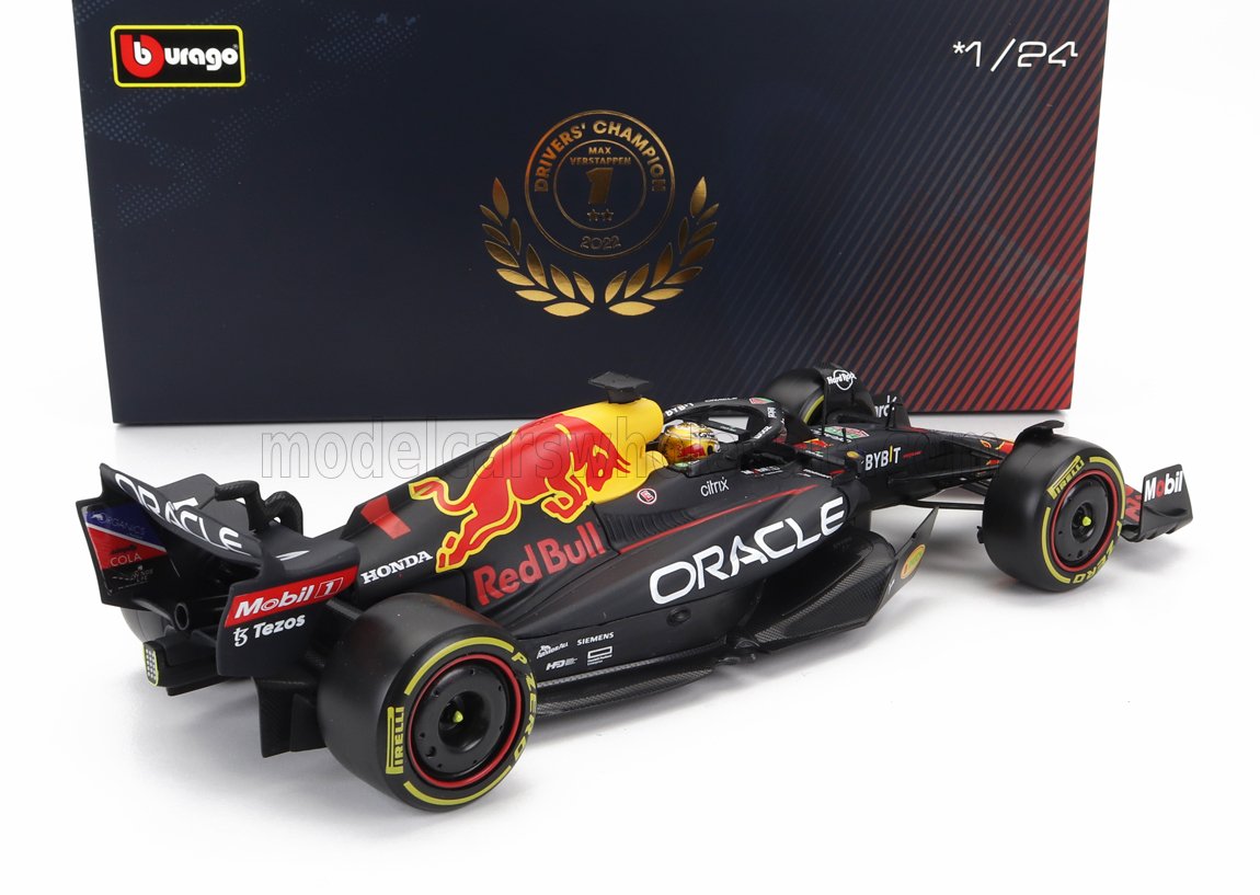 Red Bull Racing RB19 modelo de coche, bburago, 1:24, Max Verstappen #1, 2022