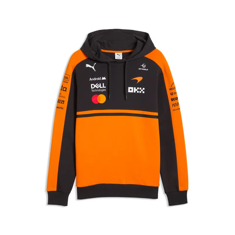 Sudadera con capucha McLaren, equipo, papaya