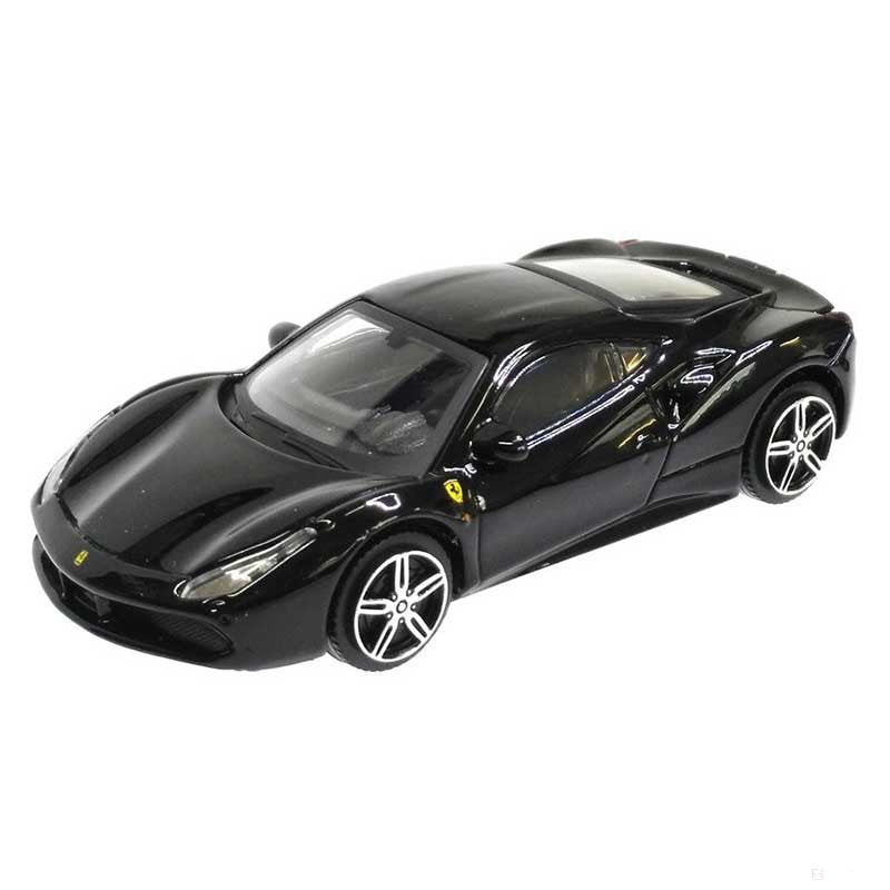 2021, Negro, 1:43, Ferrari 488 GTB Auto Modelo