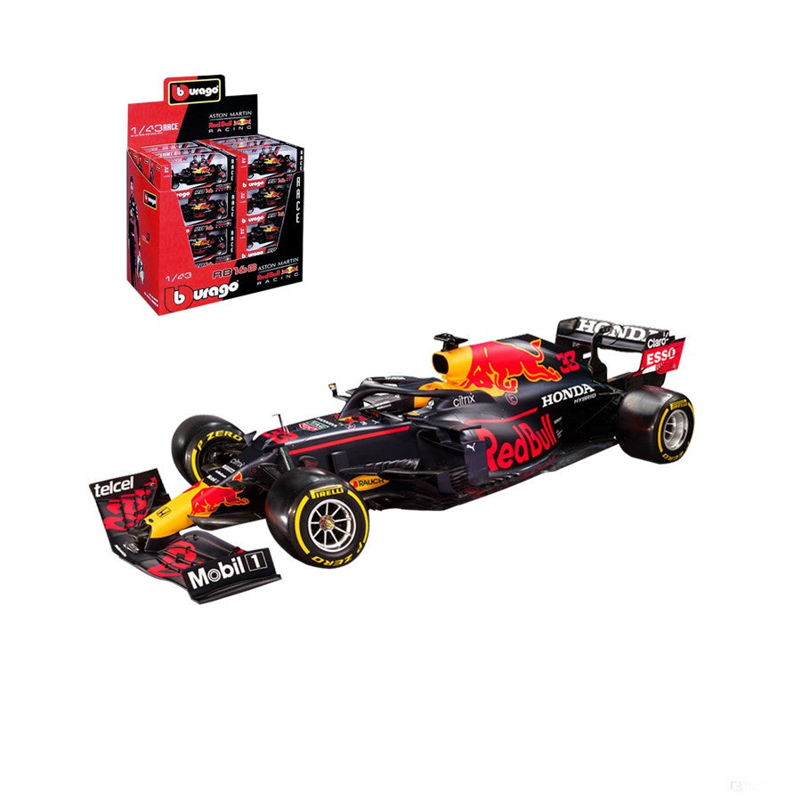 Auto modelo, Red Bull RB16B Max Verstappen, 2021, Azul, 1:43