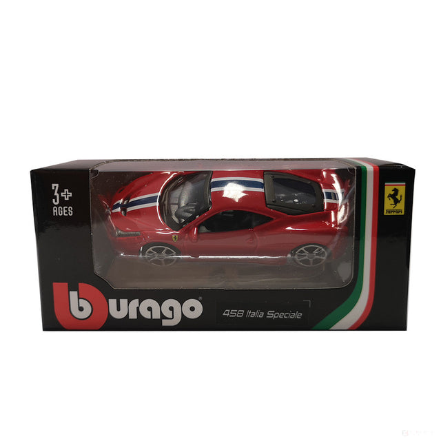 Auto modelo, Ferrari 458 Italia Special, 2020, Rojo, 1:64 - FansBRANDS®