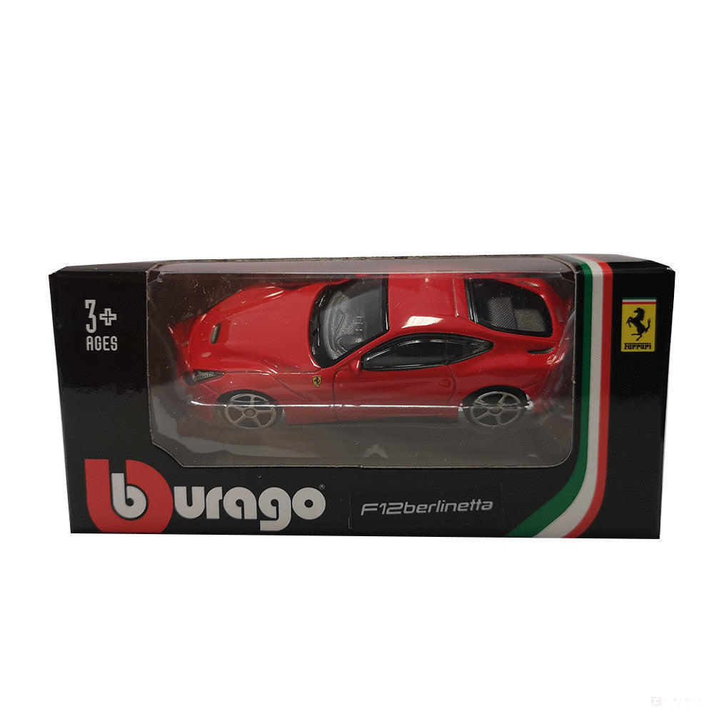 Auto modelo, Ferrari F12 Berlinetta, 2020, Rojo, 1:64