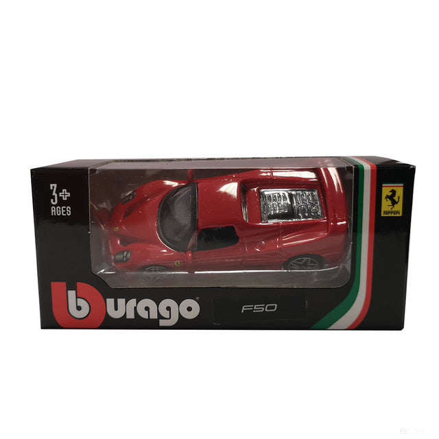 Auto modelo, Ferrari F50, 2020, Rojo, 1:64 - FansBRANDS®