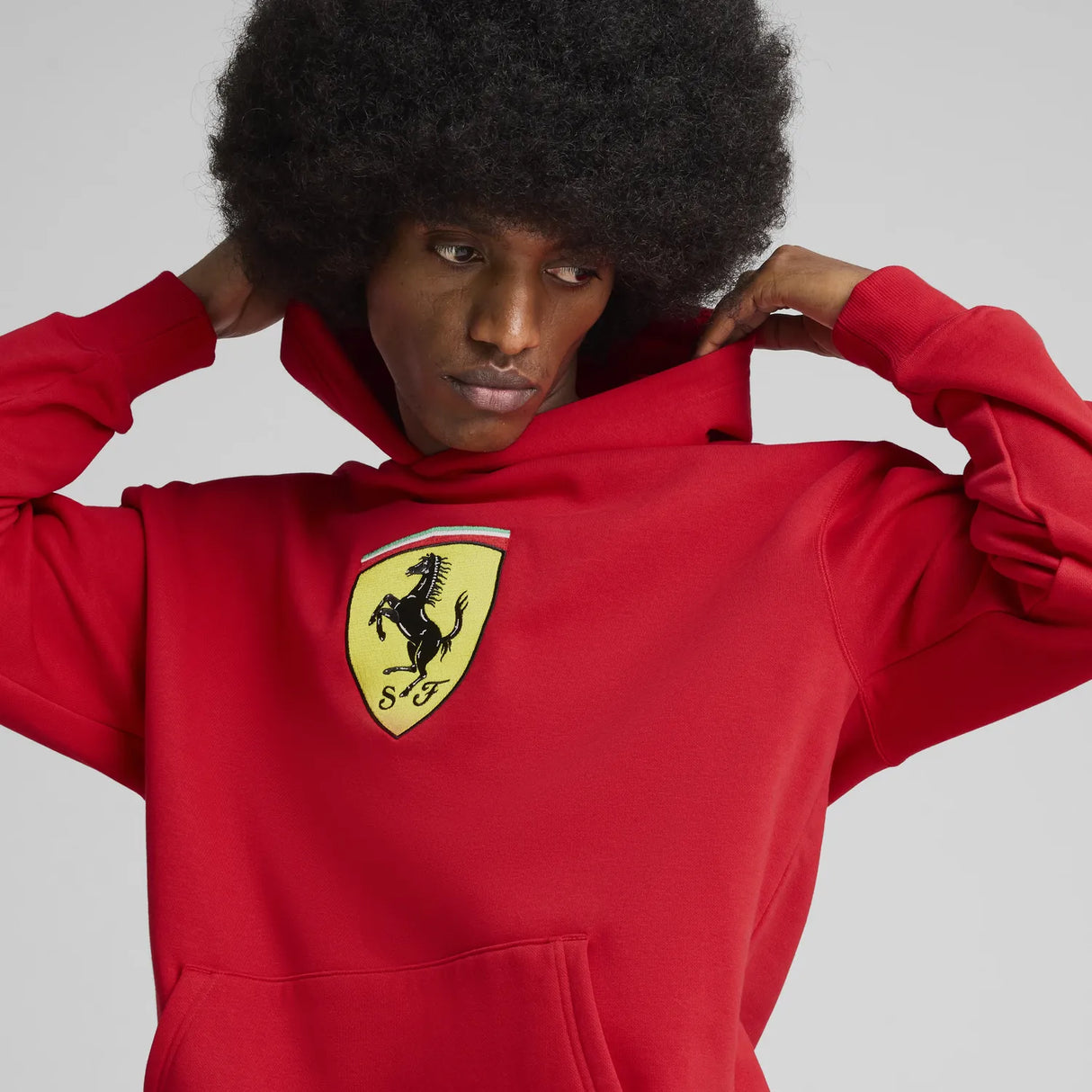 Ferrari Race Sudadera con Capucha - Rojo 🔥