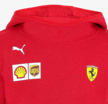 20/21, Rojo, Ferrari Nino Sudadera - Equipo