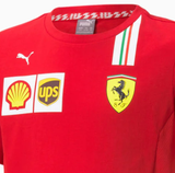 20/21, Rojo, Puma Ferrari Nino Equipo Camiseta